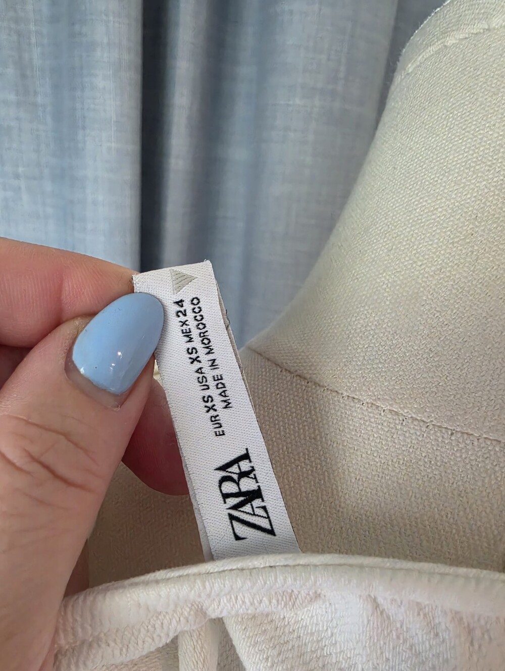 Zara Cropped Side Tie Top - Picture 5 of 5